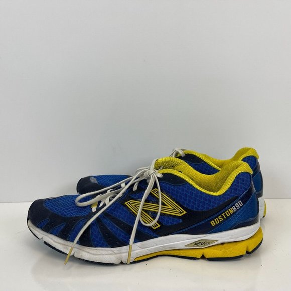 New Balance 890 Boston Marathon Running Shoes Blue Yellow Mens Size 11.5 - Picture 1 of 7